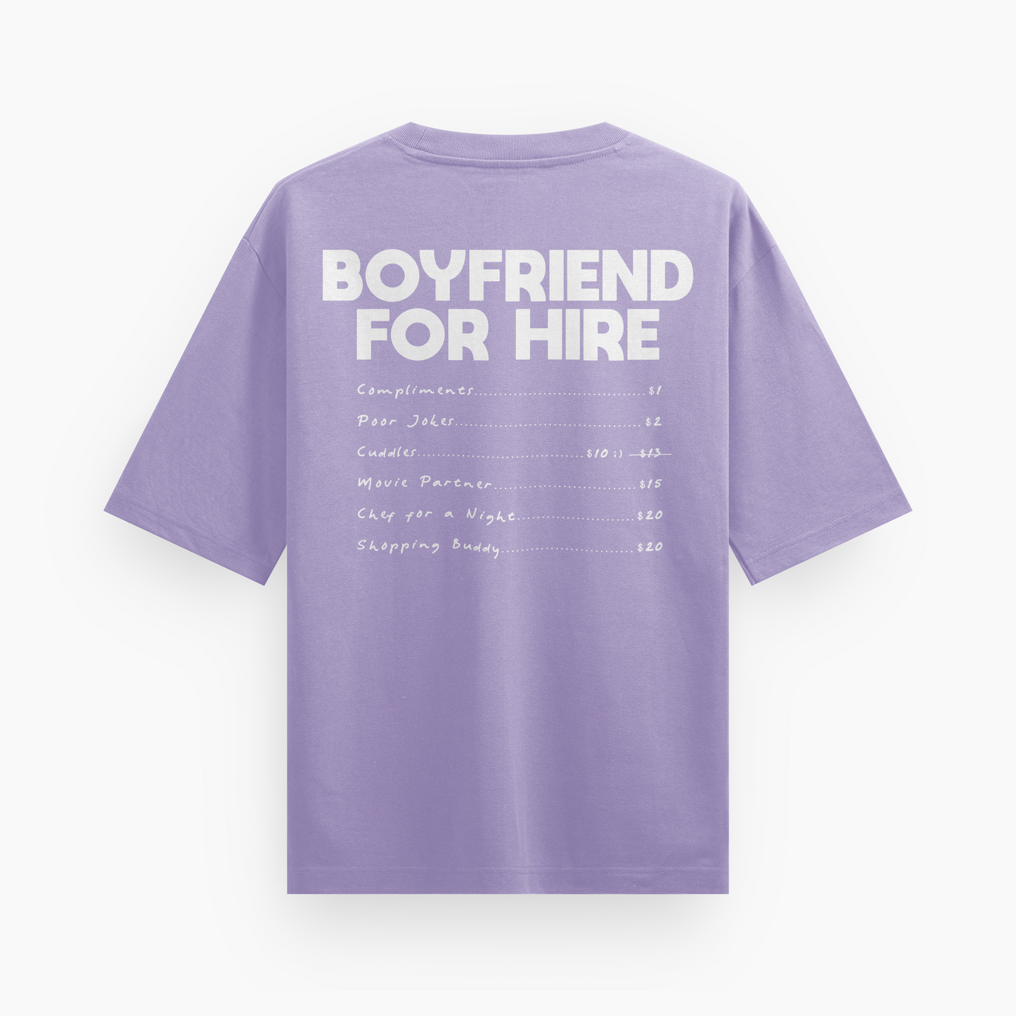 Boyfriend for hire