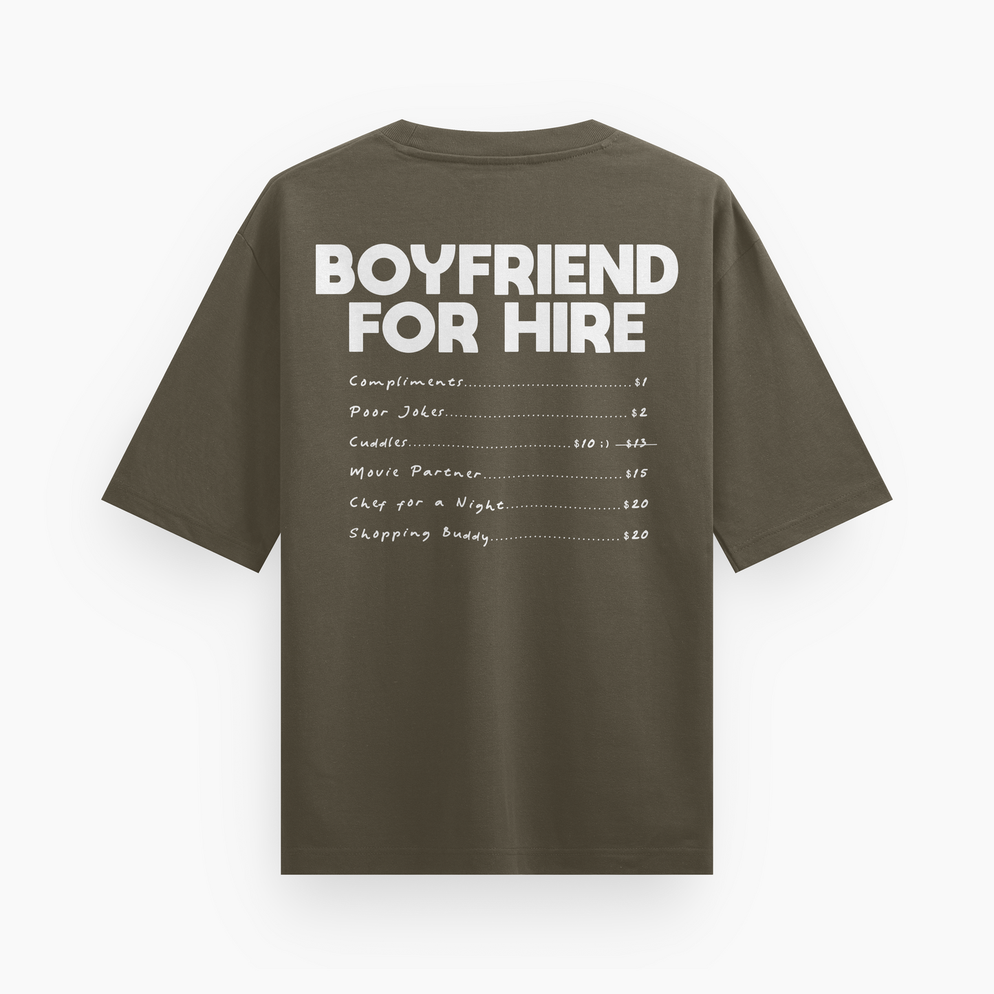 Boyfriend for hire