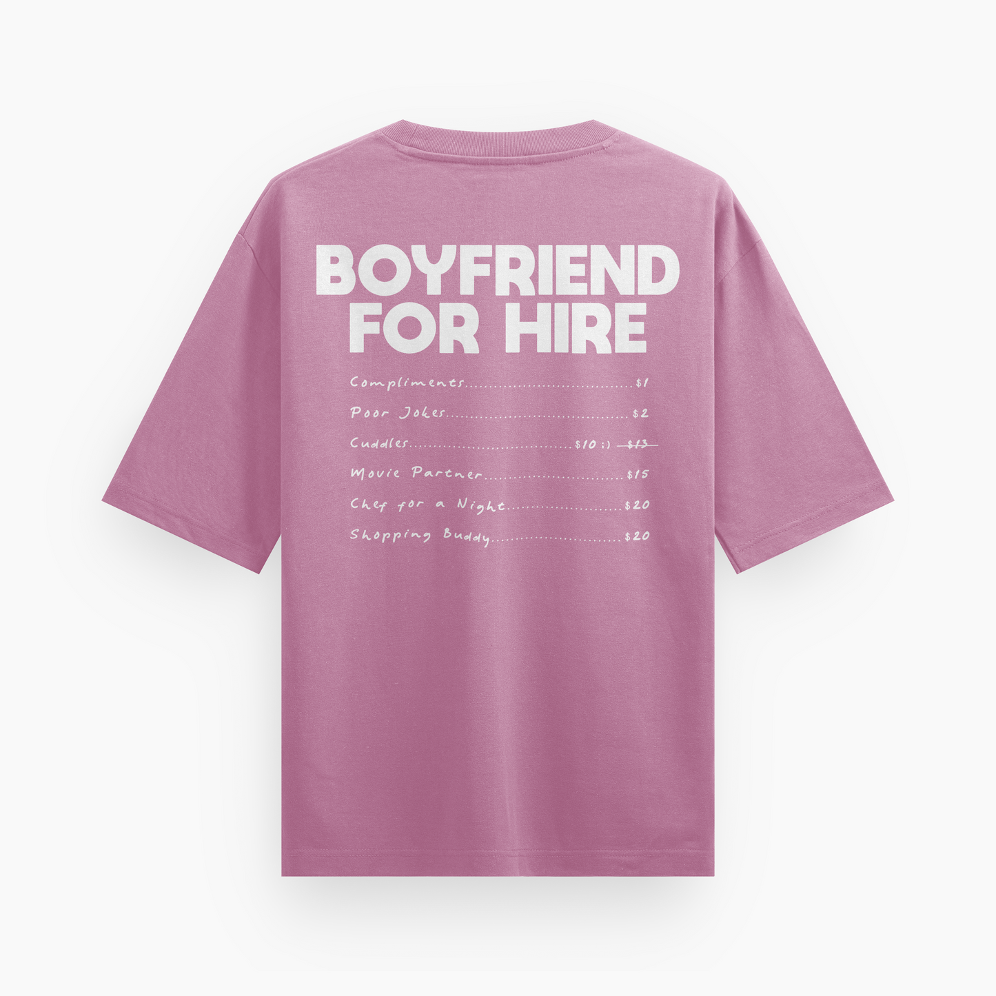 Boyfriend for hire