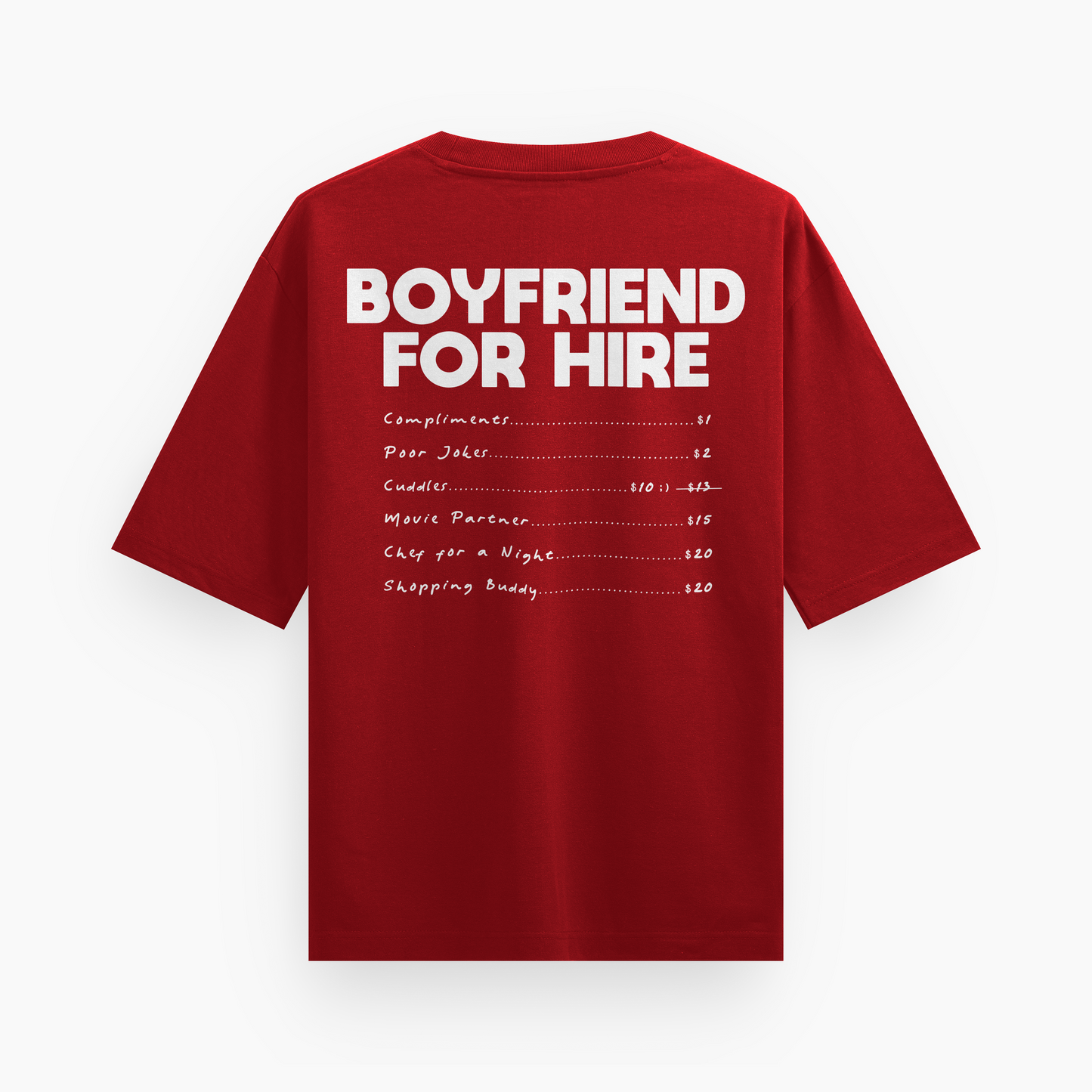 Boyfriend for hire